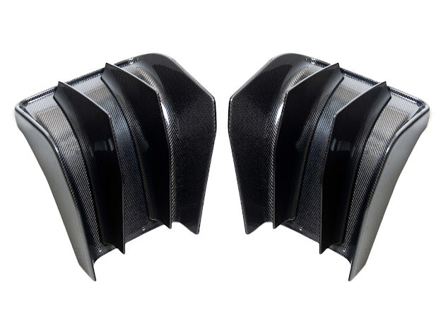 2014-2019 Corvette C7 Performance Track Style *ADD-ON* Rear Bumper Diffuser